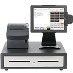 photo of an iPad POS System