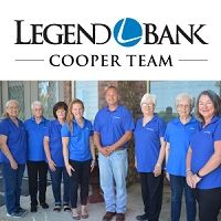 Legend Bank Cooper Team, photo of bankers in Cooper